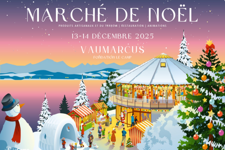Weihnachtsmarkt 2025: Erleben Sie die Magie von Weihnachten in der Fondation Le Camp ✨